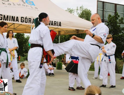 2026.05.31 – Pokaz Klubu Karate Kyokushinkaikan Góra Kalwaria KIME z okazji Dnia Dziecka